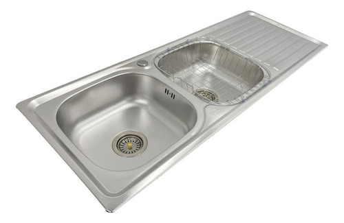 Fregadero 120x44 Empotrar Derecho Llave Sifón