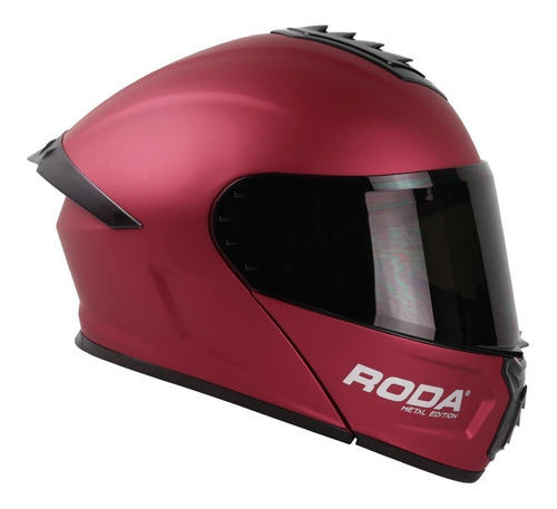 Imagen 6 de 10 de Casco Abatible Roda Moto Pilot Gafas Dot + Mica Regalo