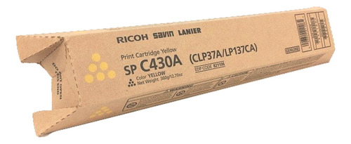 Toner Ricoh Sp C430 C430a Clp37a Lp137ca Original Cada Color