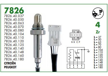 Sonda Lambda Thomson 782640050