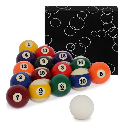 Superbilliards Juego Estándar De Bolas De Billar Tamaño Mini