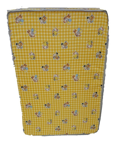 Colchoneta Cuna Corral Espuma Para Bebe Colores