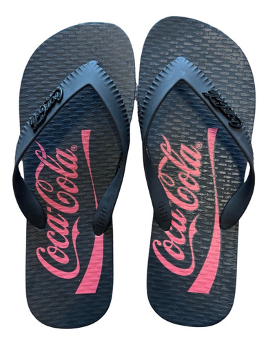 Chinelo Coca Cola Masculino Tiras De Dedo Leve E Confortável