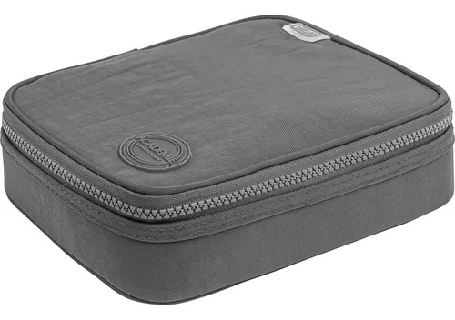 Estuche Estojo de 100 bolígrafos Academie Cinza Tilibra