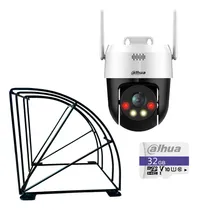 Comprar Kit videovigilancia Cronos Cámara Dahua Ip Pt SD2A500HB fullcolor 5mp Audio + Microsd 32gb + protección metálica - Kit De Cámara Inteligente SD2A500HB-GN-AW-PV-S2-32GB ( dahua Microsd Tf-c100\u002F32gb)