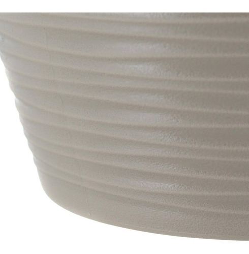 1 Molde Maceta Macetero Plastico Redondo Estilo Piedra 33 Cm