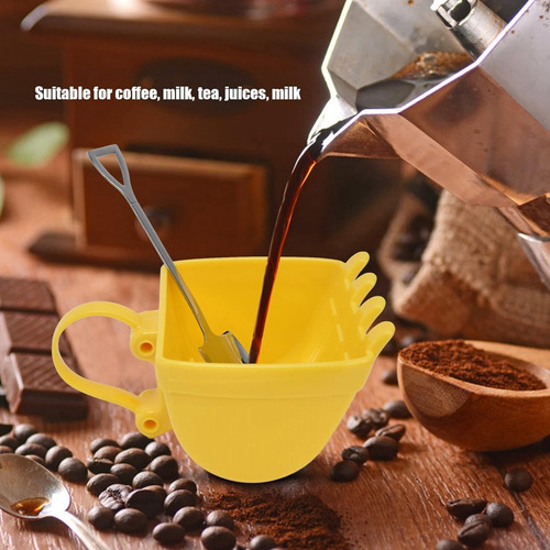Taza De Café K8coffee Cup Para Excavadora Con Pala Y Cuchara