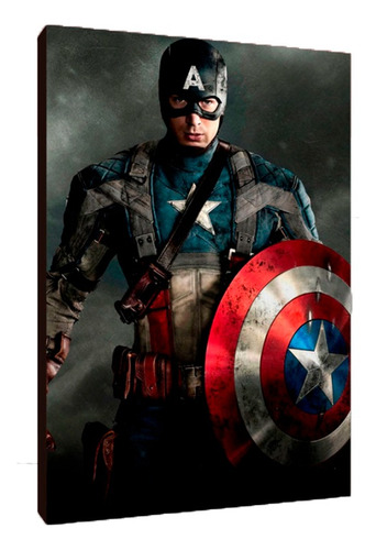 Cuadros Poster Superheroes Capitan America M 20x29 (pam(10))