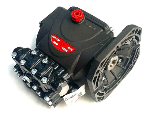 Bomba Cabezal Para Hidrolavadora Industrial 2 Hp Interpump Color Negro