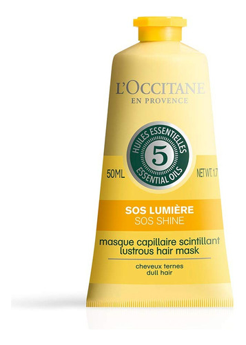 Máscara Para El Cabello L'occitane, Tratamiento Sos Shine .