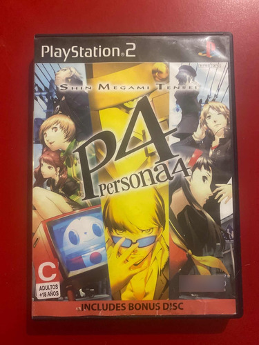 Shin Megami Tensei P4 Persona 4 Ps2 Playstation 2 Oldskull