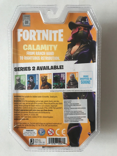 Fortnite Calamity Solo Mode Epic Games Jazwares 2019 4.25pul (Usado)