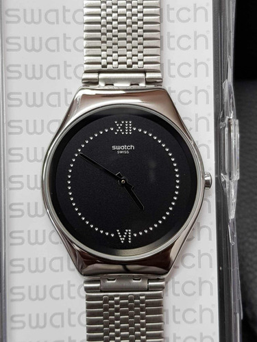 Reloj Swatch Skin Ultra Delgado Unisex Plateado