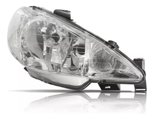 Farol Peugeot 206 2004 A 2011 Direito Foco Duplo Direito