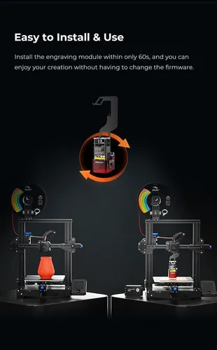 Módulo Láser Creality 5w Para Ender 3 Y Otras