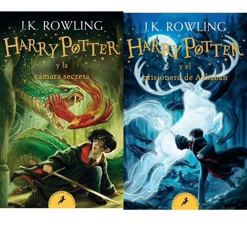 Lote 2 Libros - Harry Potter 2 Y 3