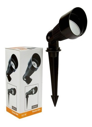 Imagen 1 de 5 de Lámpara Exterior De Estaca Tecnolite H-750-v/n 50w Gx5.3