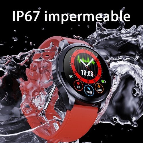 Reloj Inteligente Hombres Glucosa Ecg+ppg Llamada
