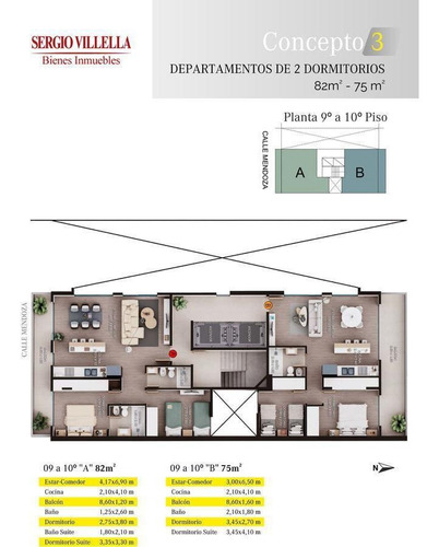 Imagen 8 de 8 de Departamento De Dos Dormitorios En Venta En Rosario