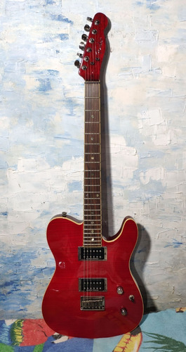 Fender Telecaster Crimson Red Fmt Hh Custom Lmt - Willaudio (Usado)