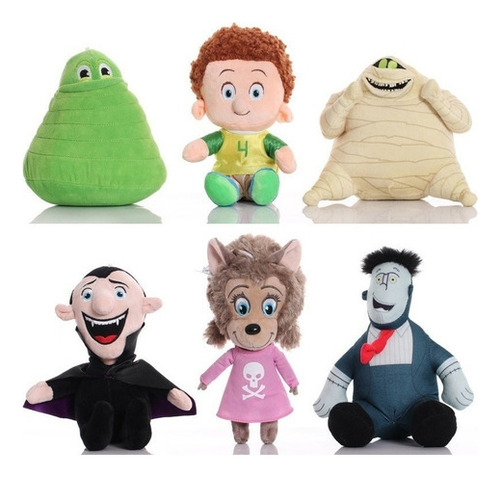 6pcs Hotel Transylvania 2 Muñeco Peluche Juguete Para Ni [u]