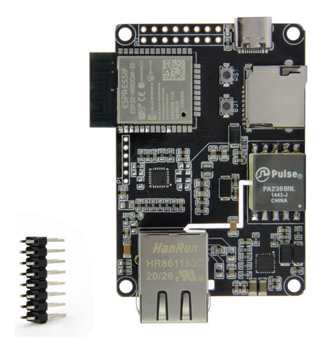 Adaptador Ethernet De Chip T-internet-poe Esp32-wroom Lan872