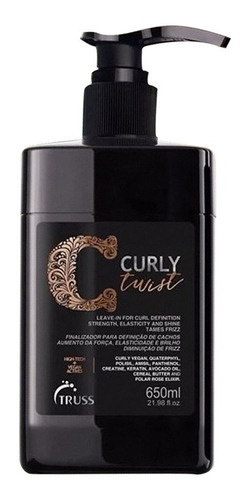 Truss Curly Twist Finalizador Vegano Para Fitagem