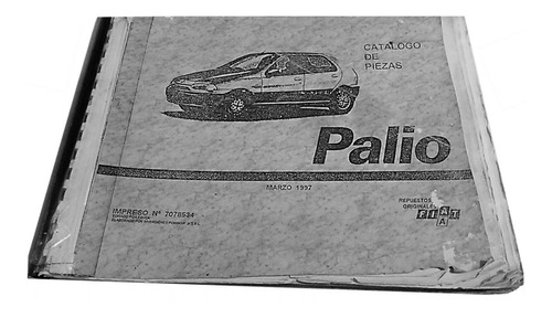 Catalogo De Piezas Fiat Palio Mpi 1997