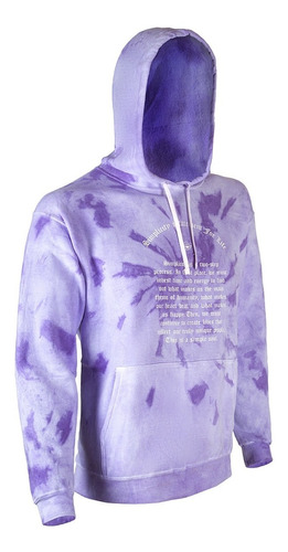 Sudadera Unisex Capucha Hoodie Moda Cómoda Tie-dye Purpleclo