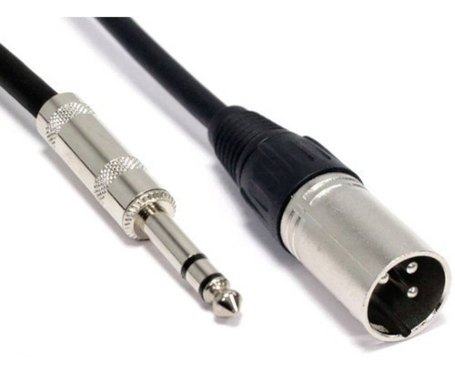 Cable, Profesional, Mini Plug 3,5mm, Xlr Macho (1.5mts)