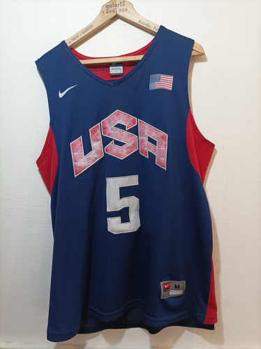 Camiseta De Basquetbol Nike Usa Kevin Durant 