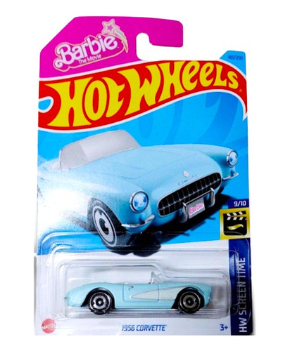 1956 Corvette Barbie Hot Wheels The Movie Screen Time 2023