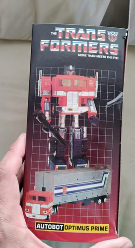 Optimus Prime Figura Transformers G1 Leader Commander Autobo
