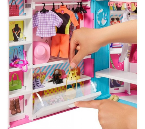 Barbie Closet De Lujo Fashionista Accesorios Y Muñeca Barbie