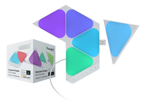 Pack 5 Luces Inteligentes Triangular - Nanoleaf