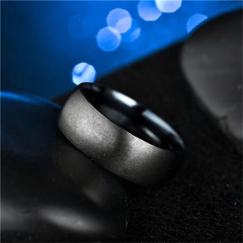Imagen 3 de 7 de Anillo Titanio Para Mujer Y Hombre 2020 Titanio