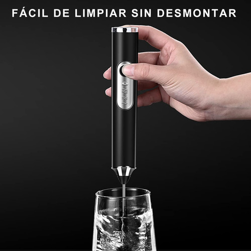 Agitador De Leche 6 En 1 Con Base De Soporte, Espumador