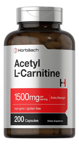 Acetyl L-carnitine 1500 M G 200 Cap. Horbaach.