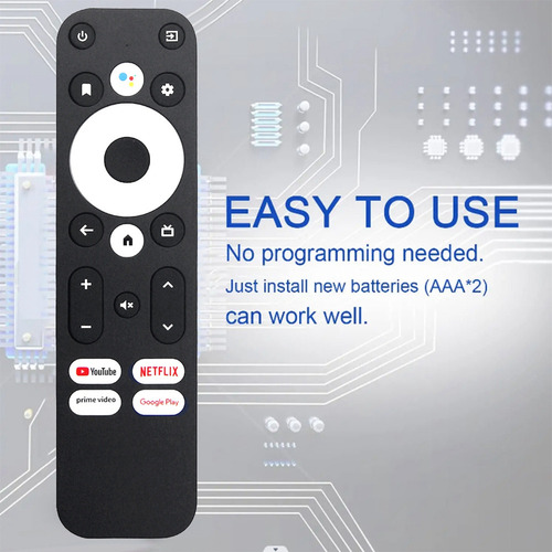 Reemplace El Control Remoto Por Voz Para /km2 Android Box Po