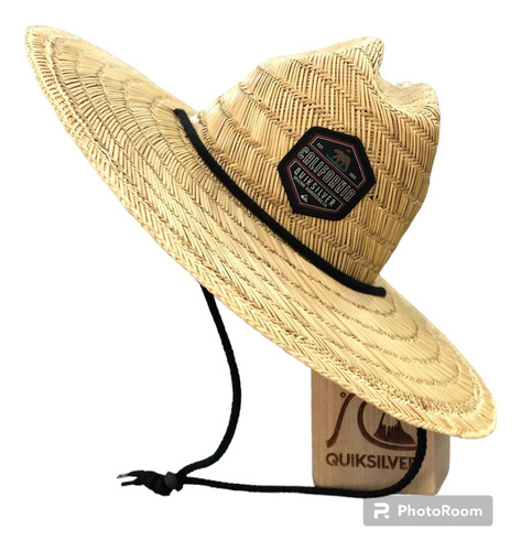 Sombrero De Paja Quiksilver Destinado 100% Originales