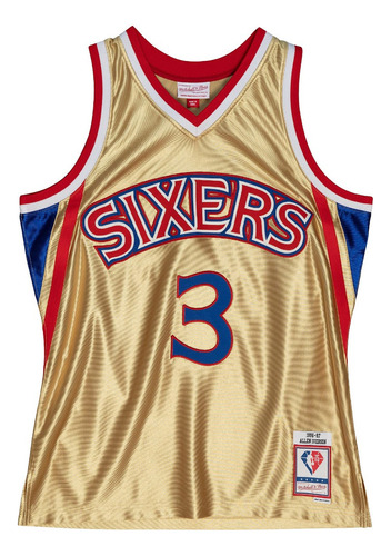 Mitchell & Ness Jersey Nba 75th Allen Iverson 96 76ers