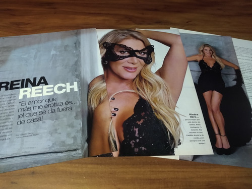 (ar890) Reina Reech * Clippings Revista 4 Pgs * 2014