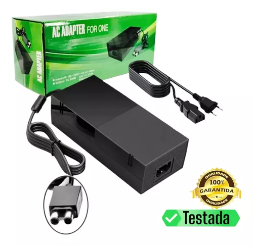 Fonte de Alimentação 110v Original - Xbox 360 Fat - MeuGameUsado