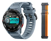 Comprar Reloj inteligente Mibro Gs Active GPS y monitor cardíaco con carcasa gris, pulsera gris, bisel gris, diseño de pulsera lisa