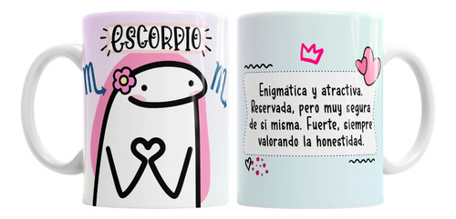 Taza De Ceramica - Flork Signos - Escorpio