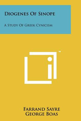 Libro Diogenes Of Sinope: A Study Of Greek Cynicism - Say...