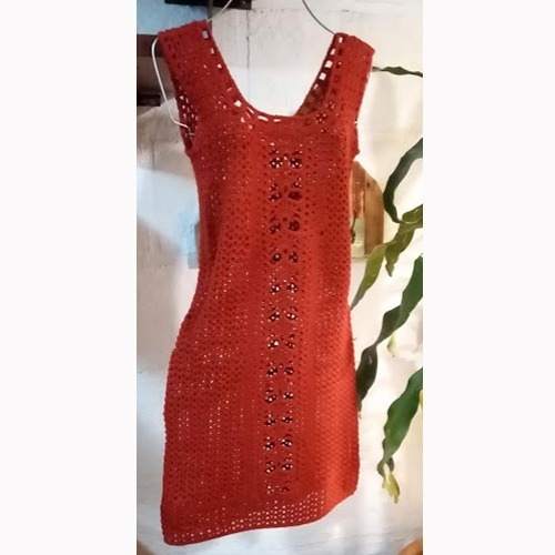 Vestidos Tejidos En Crochet Para Dama | MercadoLibre ????