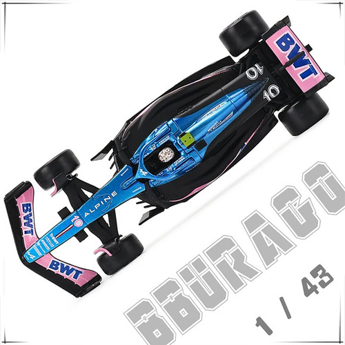 Bburago 2023 Bwt Alpine A523#10 Pierre Gasly F1 1:43 Auto