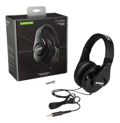 Audífonos Profesional Shure Srh240a