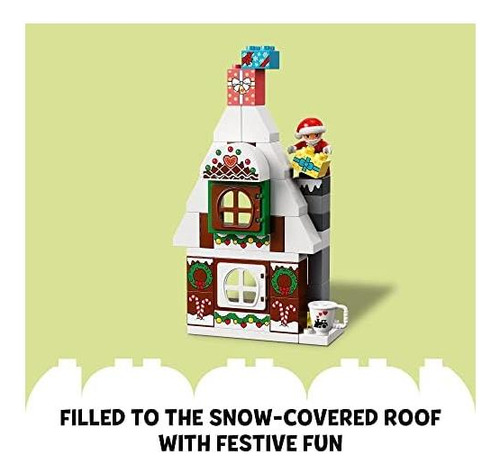 Lego Duplo Santas Gingerbread House Building Building, De Y